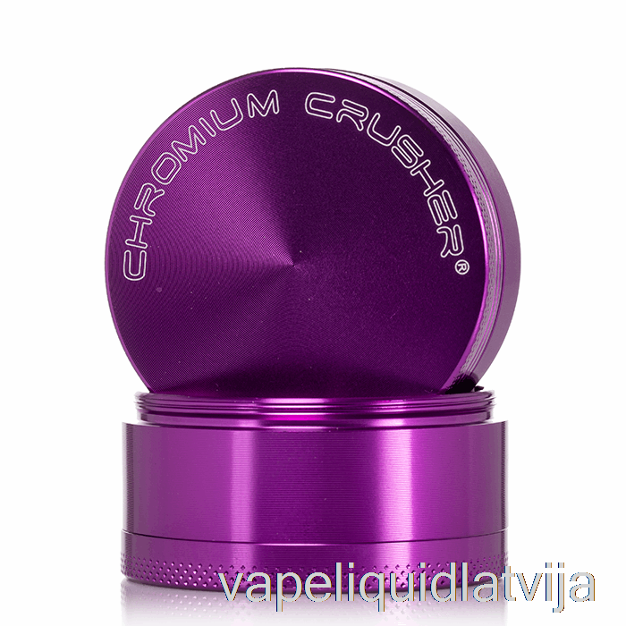 Hroma Drupinātājs 2,2 Collu 4-daļīgs Dzirnaviņas Purpura Vape šķidrums